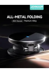 Joyroom Zs408 15w Metal MagSafe Kablosuz Şarj Araç Şarj Ve Araç Telefon Tutucu