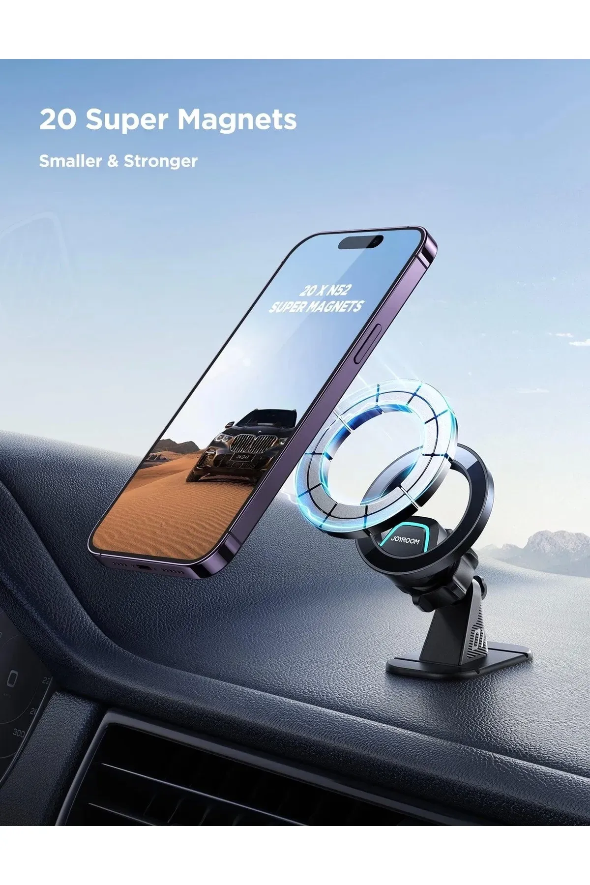 Joyroom Jr-zs376 Magnetik Araç Içi Magsafe Telefon Tutucu