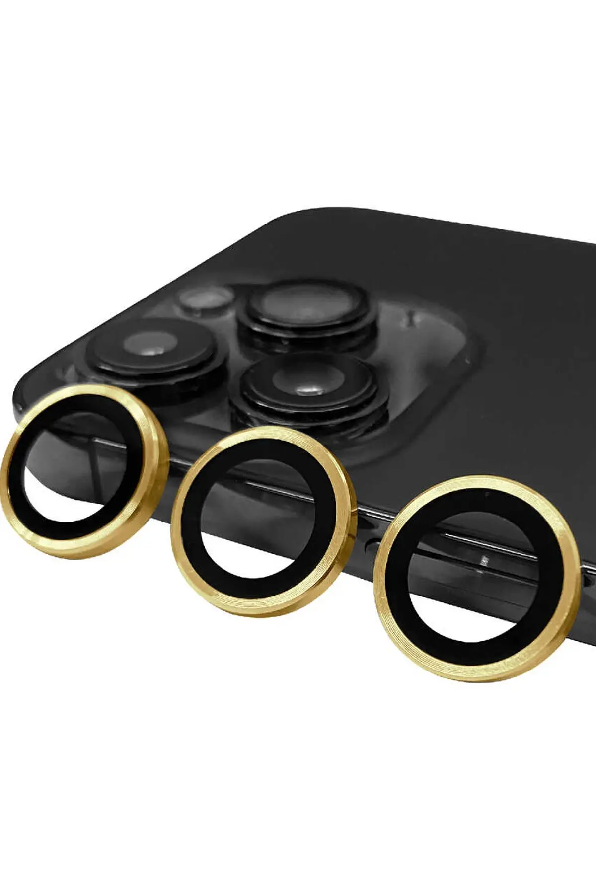 Newface iPhone 14 Pro Raze Metal Kamera Lens - Gold