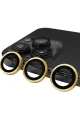 Newface iPhone 14 Pro Max Raze Metal Kamera Lens - Gold