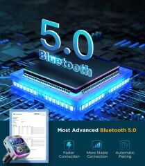 Joyroom 48W Araç şarj Wireless FM Transmitter