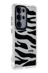 Newface Samsung Galaxy S24 Ultra Kılıf Reflexion Desenli Kapak - Desen 9