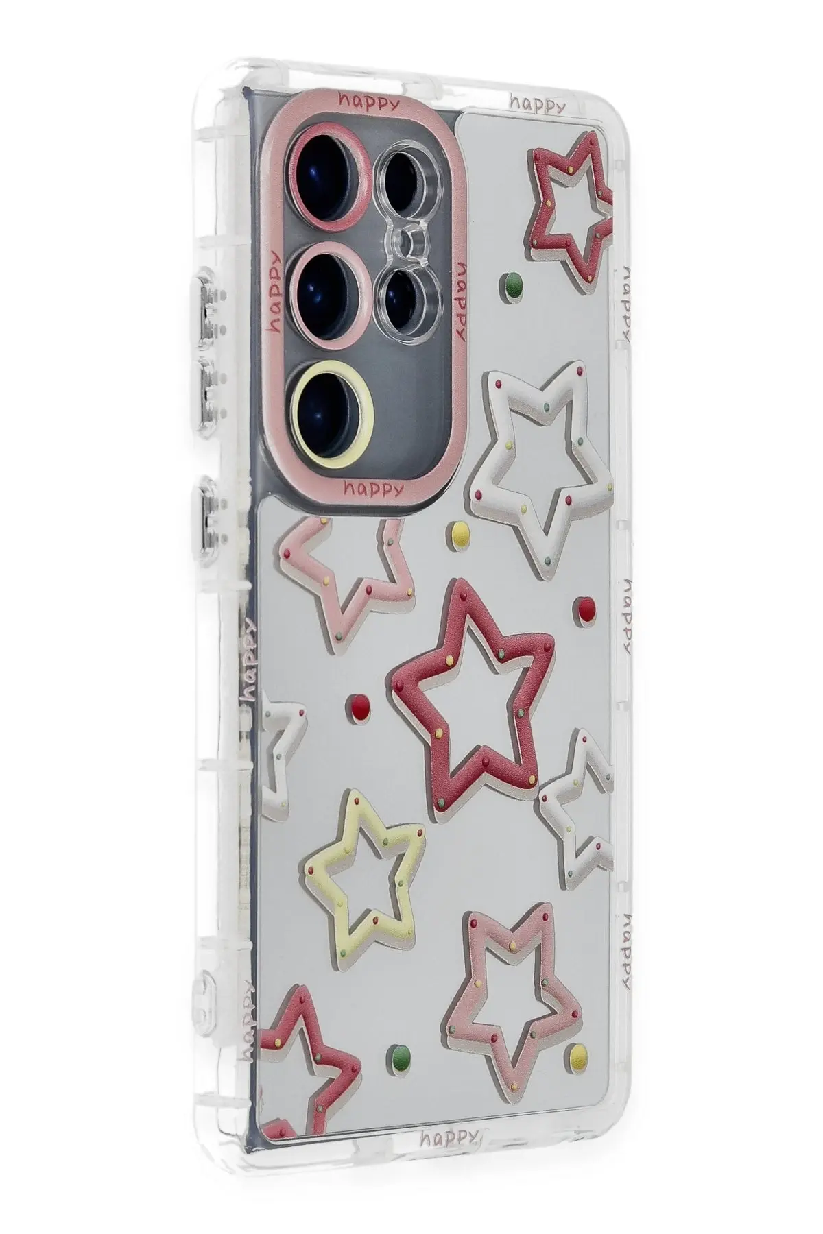 Newface Samsung Galaxy S23 Ultra Kılıf Reflexion Desenli Kapak - Desen 3