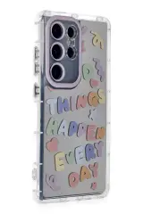 Newface Samsung Galaxy S23 Ultra Kılıf Reflexion Desenli Kapak - Desen 7