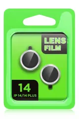 Newface iPhone 14 Raze Metal Kamera Lens - Gümüş