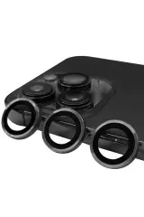 Newface iPhone 13 Pro Raze Metal Kamera Lens - Gri