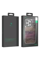 Venco iPhone 15 Pro Wave Kapak - Pembe