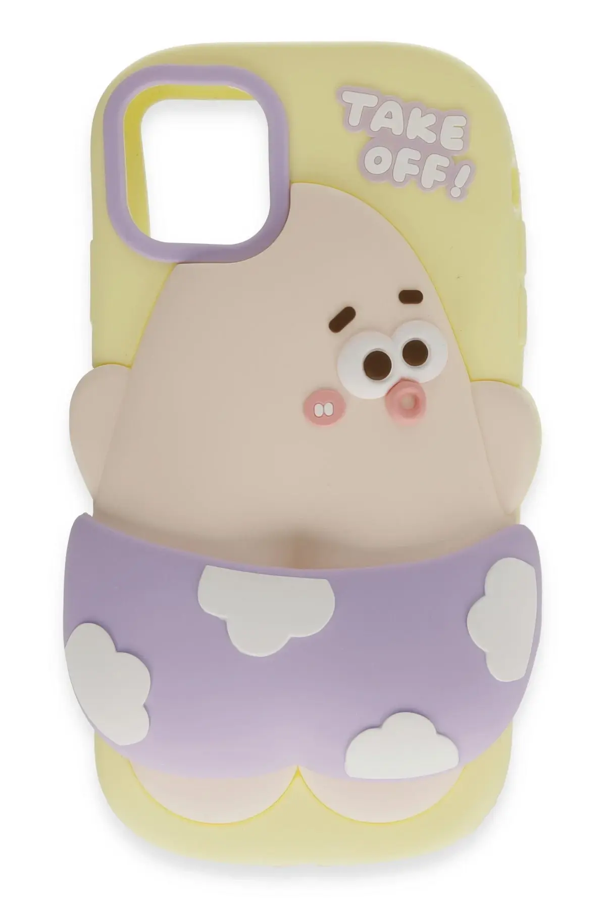 Newface iPhone 11 Kılıf Poky Karakter Silikon Kapak - Desen 5