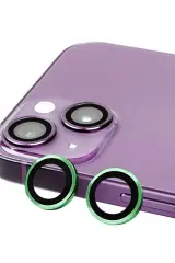 Newface iPhone 13 Raze Metal Kamera Lens - Yeşil
