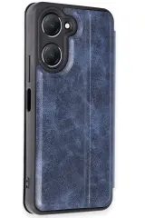 Newface Vivo Y18 Kılıf Flip Cover - Lacivert
