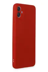 Newface Samsung Galaxy A05 Kılıf First Silikon - Kırmızı