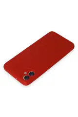 Newface Samsung Galaxy A05 Kılıf First Silikon - Kırmızı