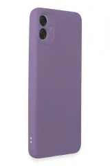 Newface Samsung Galaxy A05 Kılıf First Silikon - Lila