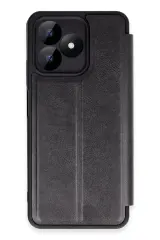 Newface Realme Note 50 4G Kılıf Flip Cover - Siyah