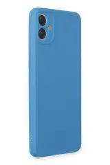 Newface Samsung Galaxy A05 Kılıf First Silikon - Mavi