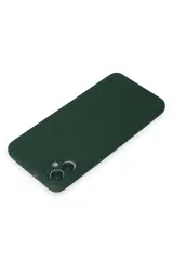 Newface Samsung Galaxy A05 Kılıf First Silikon - Koyu Yeşil