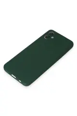 Newface Samsung Galaxy A05 Kılıf First Silikon - Koyu Yeşil