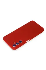 Newface Samsung Galaxy A05S Kılıf First Silikon - Kırmızı