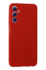 Newface Samsung Galaxy A05S Kılıf First Silikon - Kırmızı