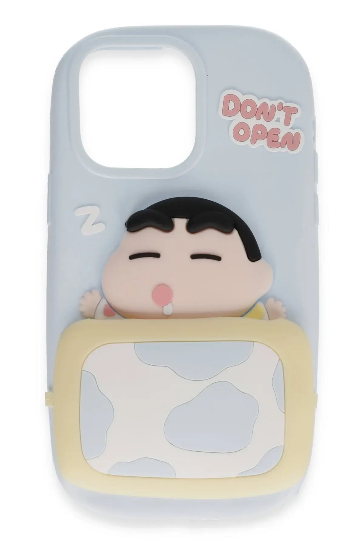 Newface iPhone 15 Pro Kılıf Poky Karakter Silikon Kapak - Desen 3