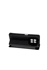 Newface Realme 12 5G Kılıf Flip Cover - Siyah