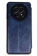 Newface Realme 12 5G Kılıf Flip Cover - Lacivert
