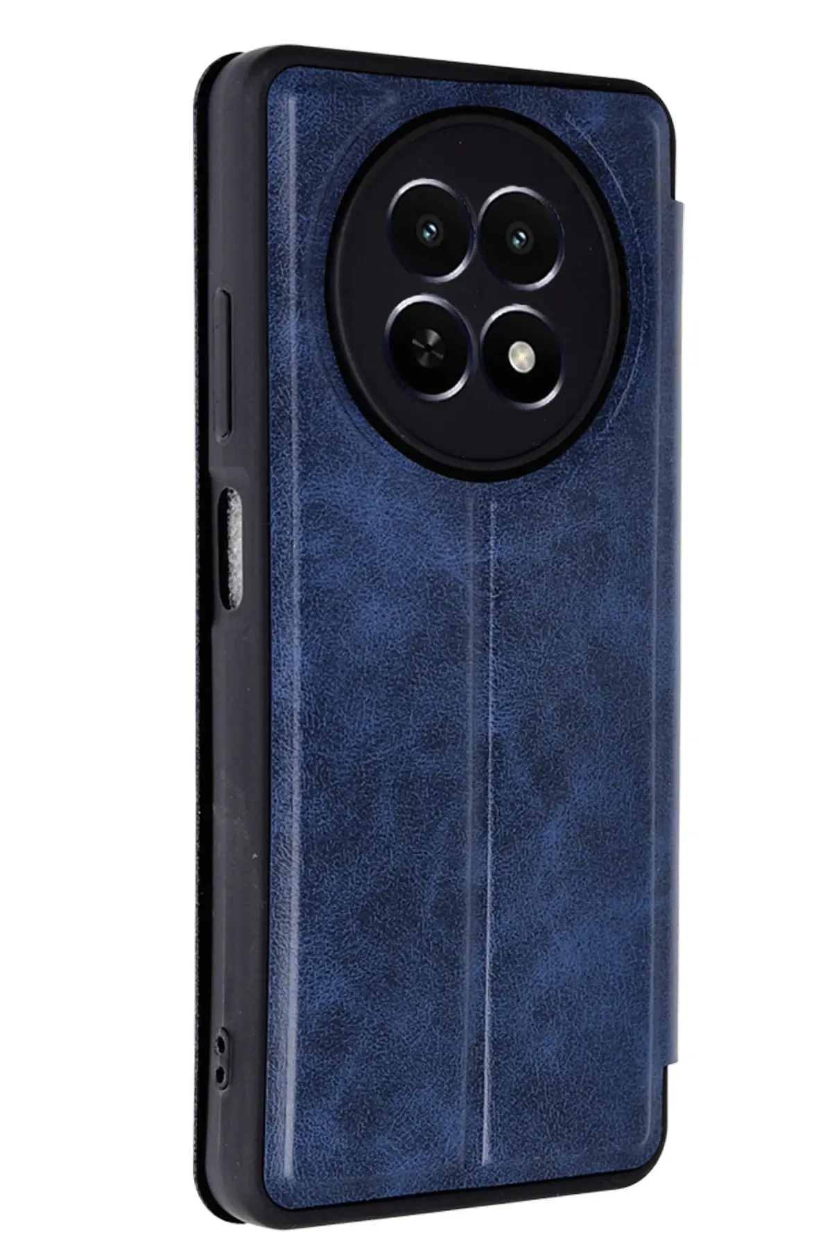 Newface Realme 12 5G Kılıf Flip Cover - Lacivert