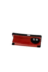 Newface Realme 12 5G Kılıf Flip Cover - Kırmızı