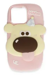 Newface iPhone 15 Pro Kılıf Poky Karakter Silikon Kapak - Desen 6