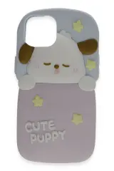 Newface iPhone 15 Pro Kılıf Poky Karakter Silikon Kapak - Desen 9