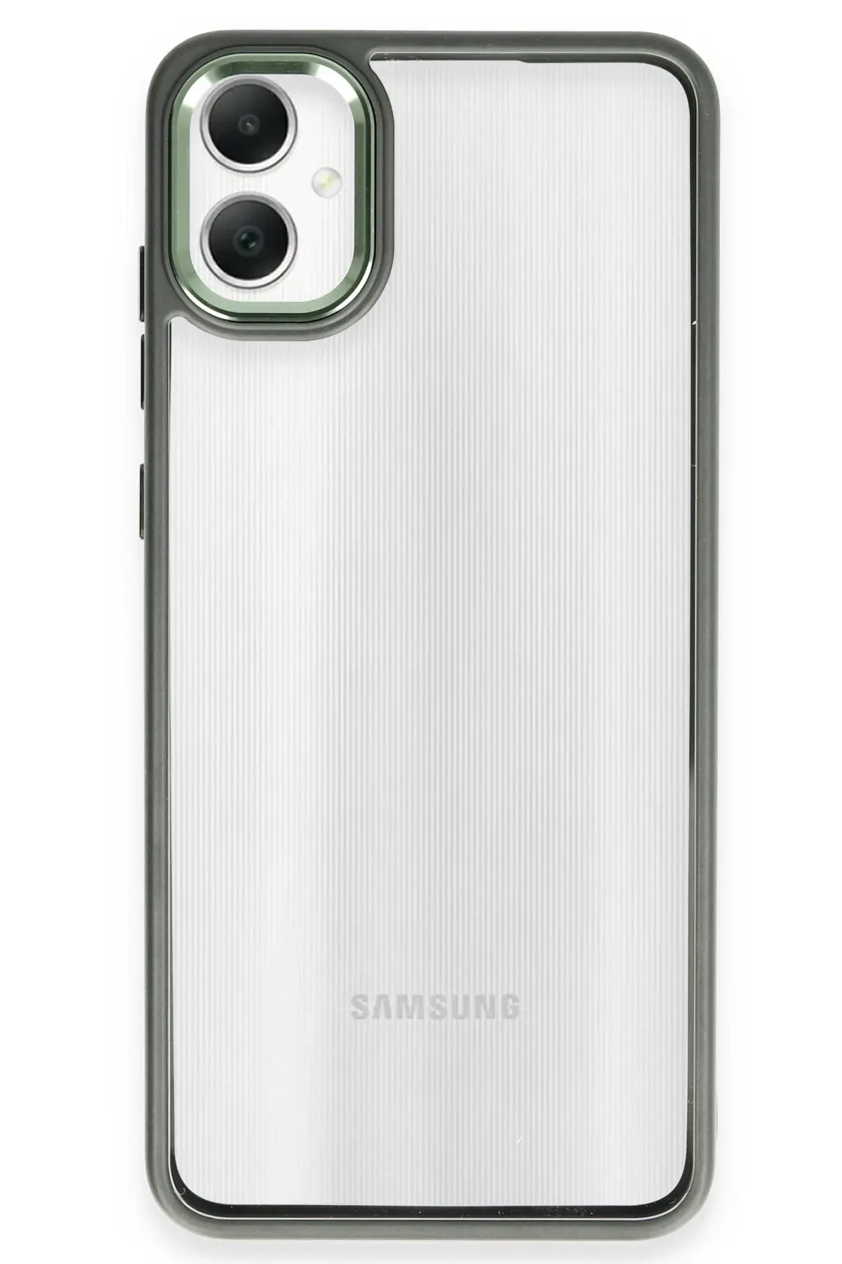 Newface Samsung Galaxy A05 Kılıf Power Silikon - Koyu Yeşil