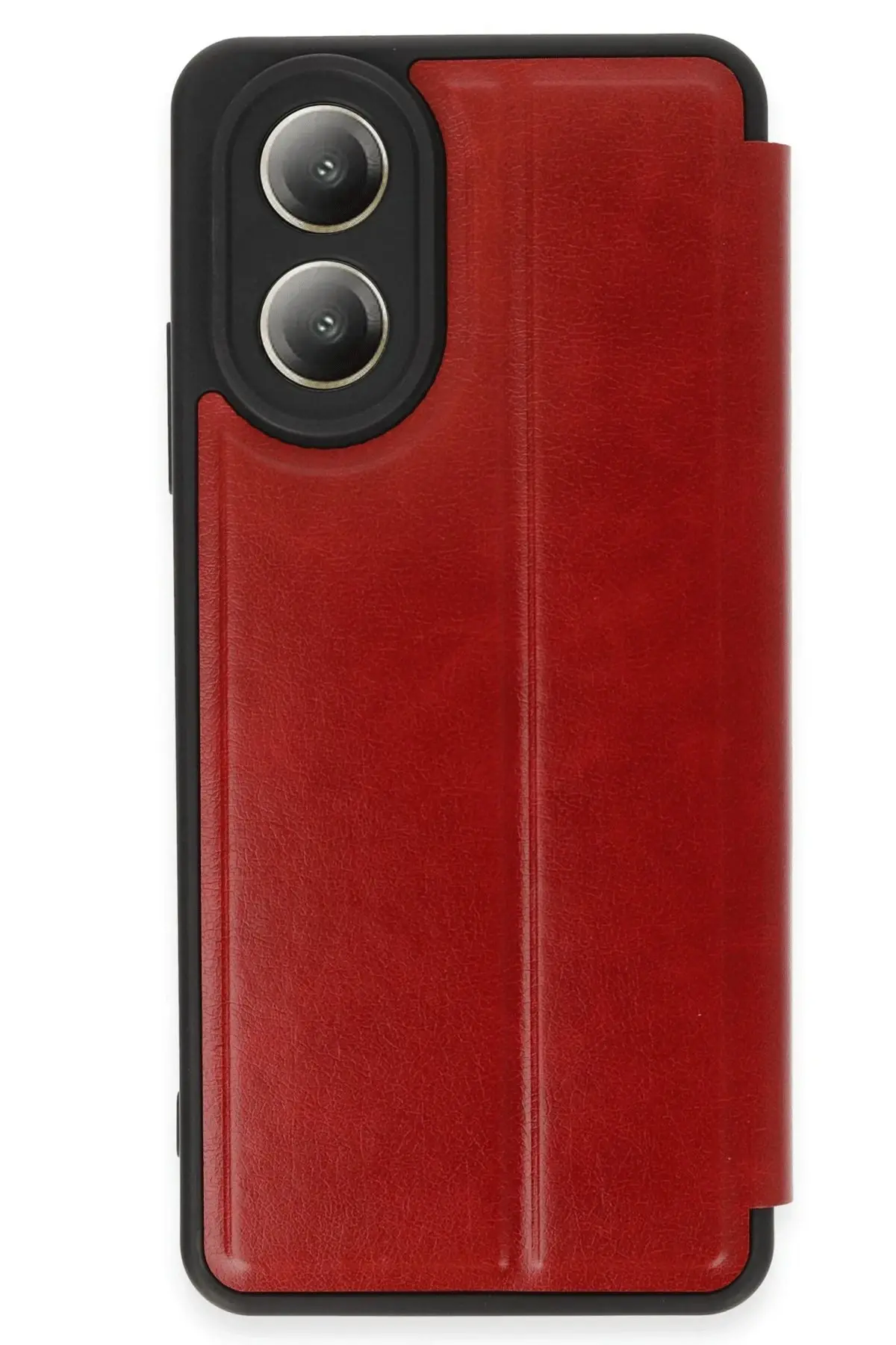 Newface Oppo A38 Kılıf Flip Cover - Kırmızı