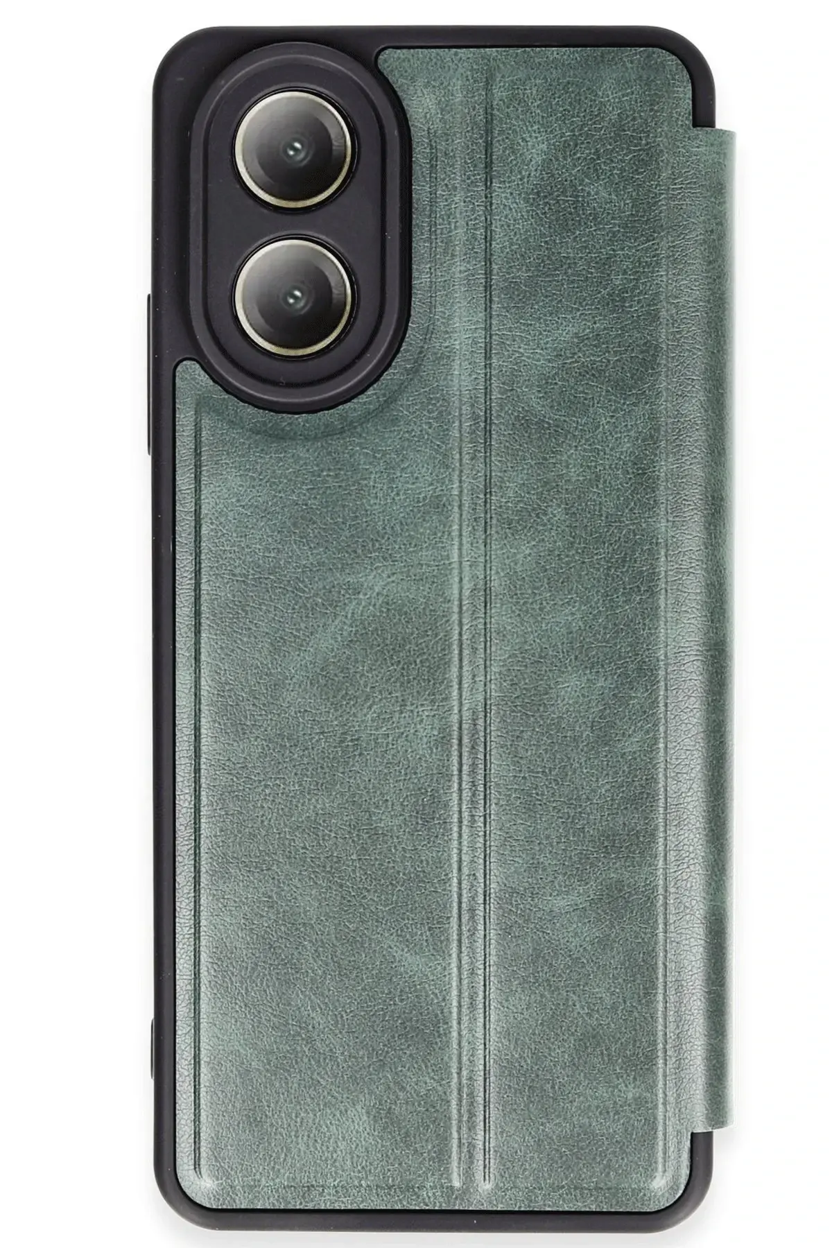 Newface Oppo A38 Kılıf Flip Cover - Koyu Yeşil