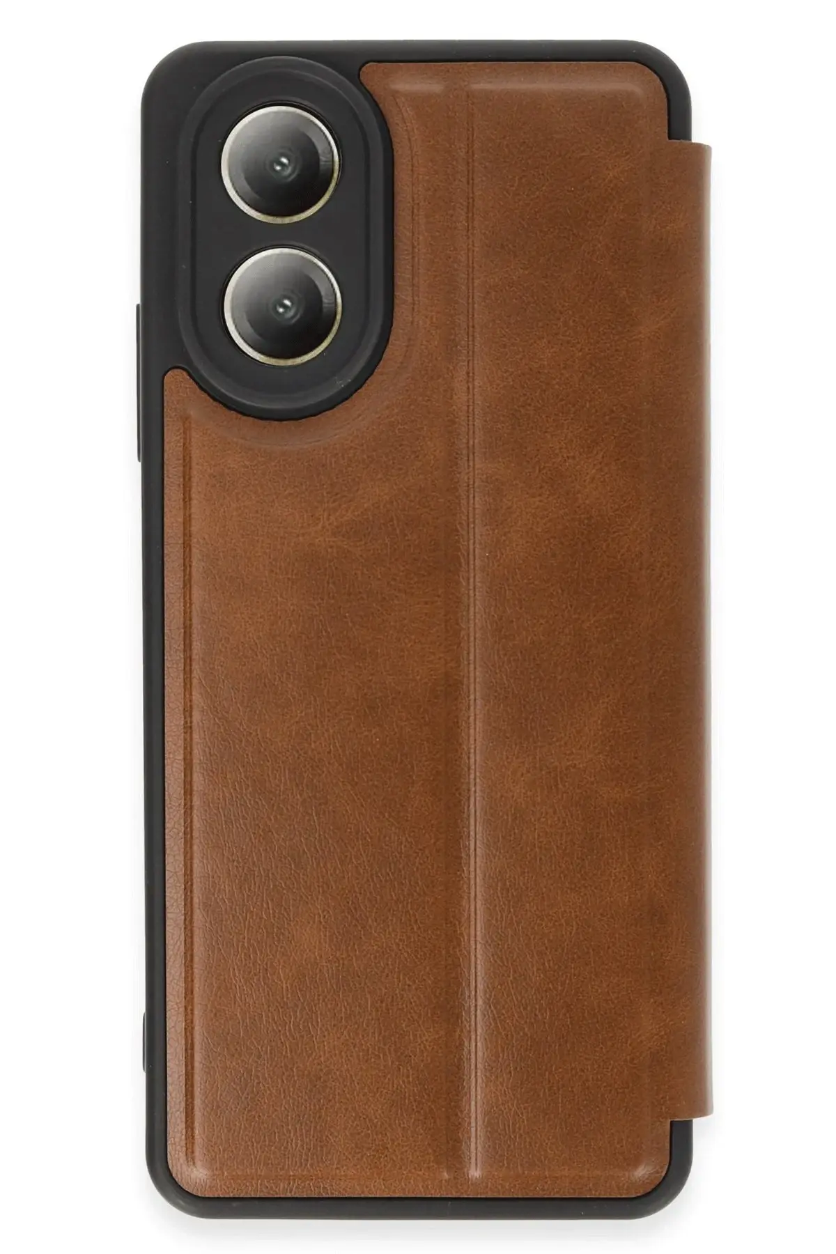 Newface Oppo A38 Kılıf Flip Cover - Taba