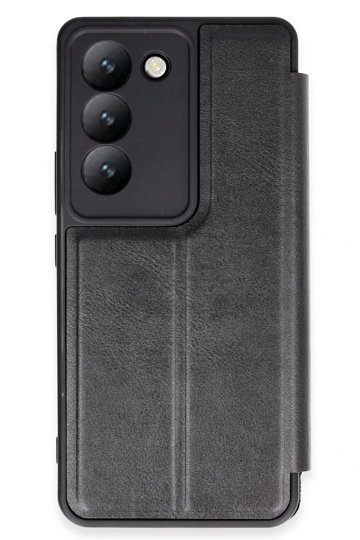 Newface Vivo V30 Lite 4G Kılıf Flip Cover - Siyah