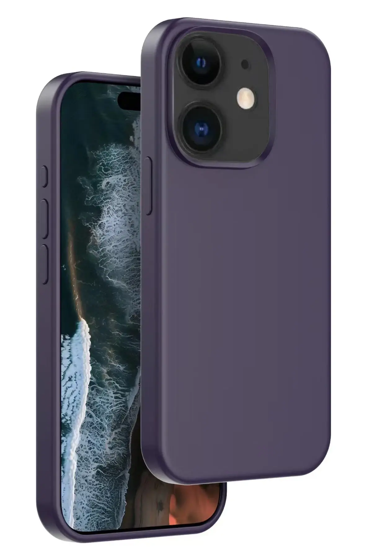 Venco iPhone 11 Home Magsafe Kapak - Derin Mor