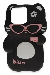 Newface iPhone 15 Pro Max Kılıf Poky Karakter Silikon Kapak - Desen 1