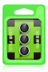 Newface Samsung Galaxy S24 FE Raze Metal Kamera Lens - Gri