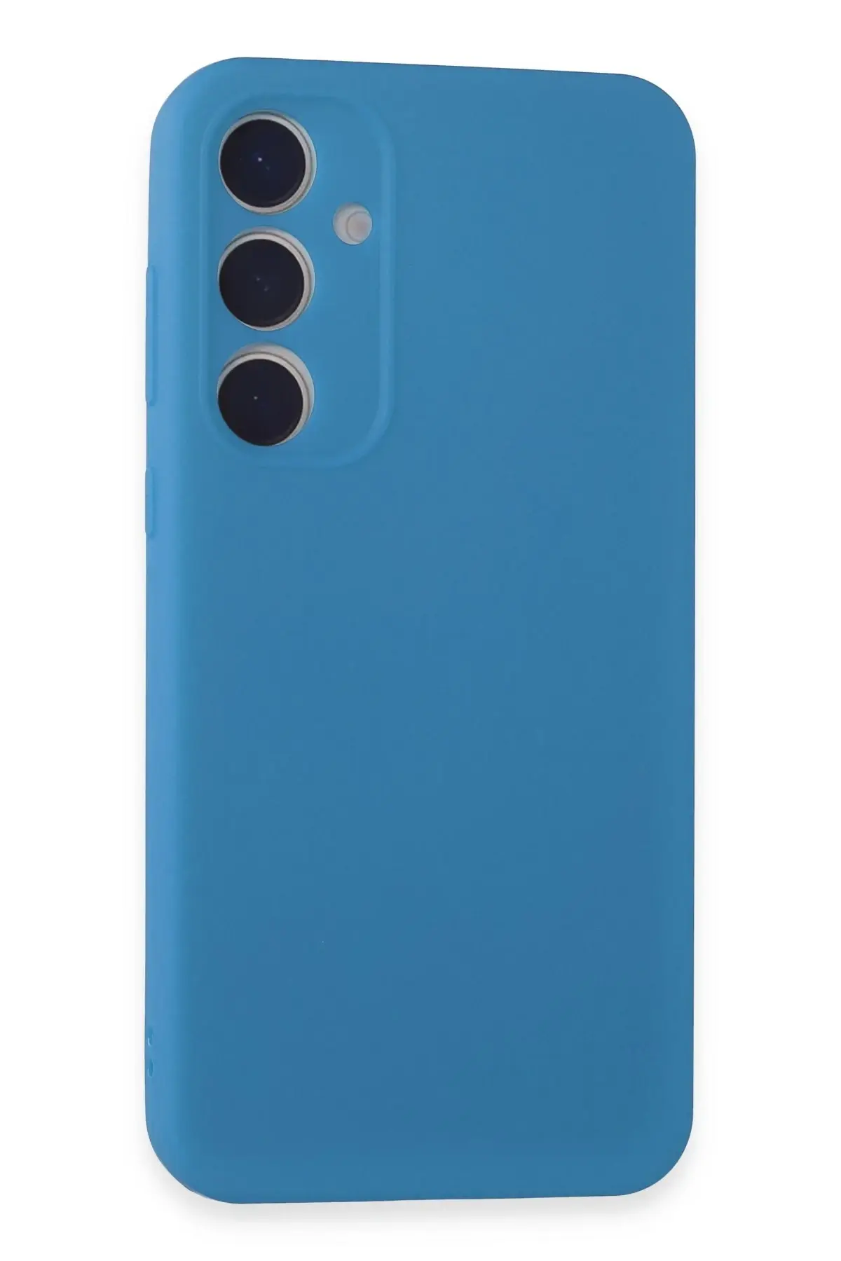 Newface Samsung Galaxy A15 4G Kılıf First Silikon - Mavi