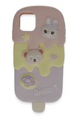 Newface iPhone 15 Pro Max Kılıf Poky Karakter Silikon Kapak - Desen 11