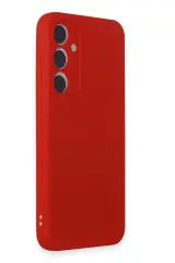 Newface Samsung Galaxy A35 5G Kılıf First Silikon - Kırmızı