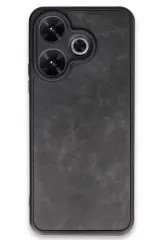 Newface Xiaomi Redmi 13 4G Kılıf Aras Deri Kapak - Siyah