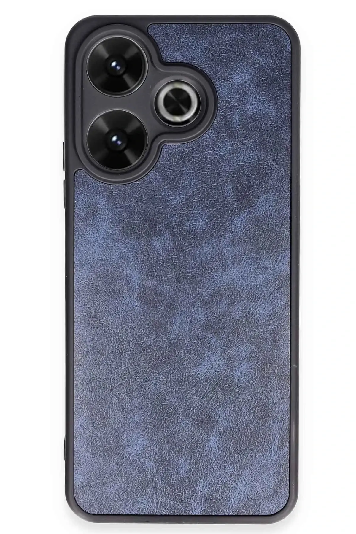 Newface Xiaomi Redmi 13 4G Kılıf Aras Deri Kapak - Lacivert