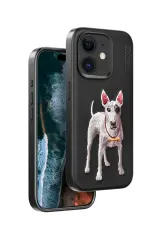 Venco iPhone 11 Perma Desenli Kapak - Siyah