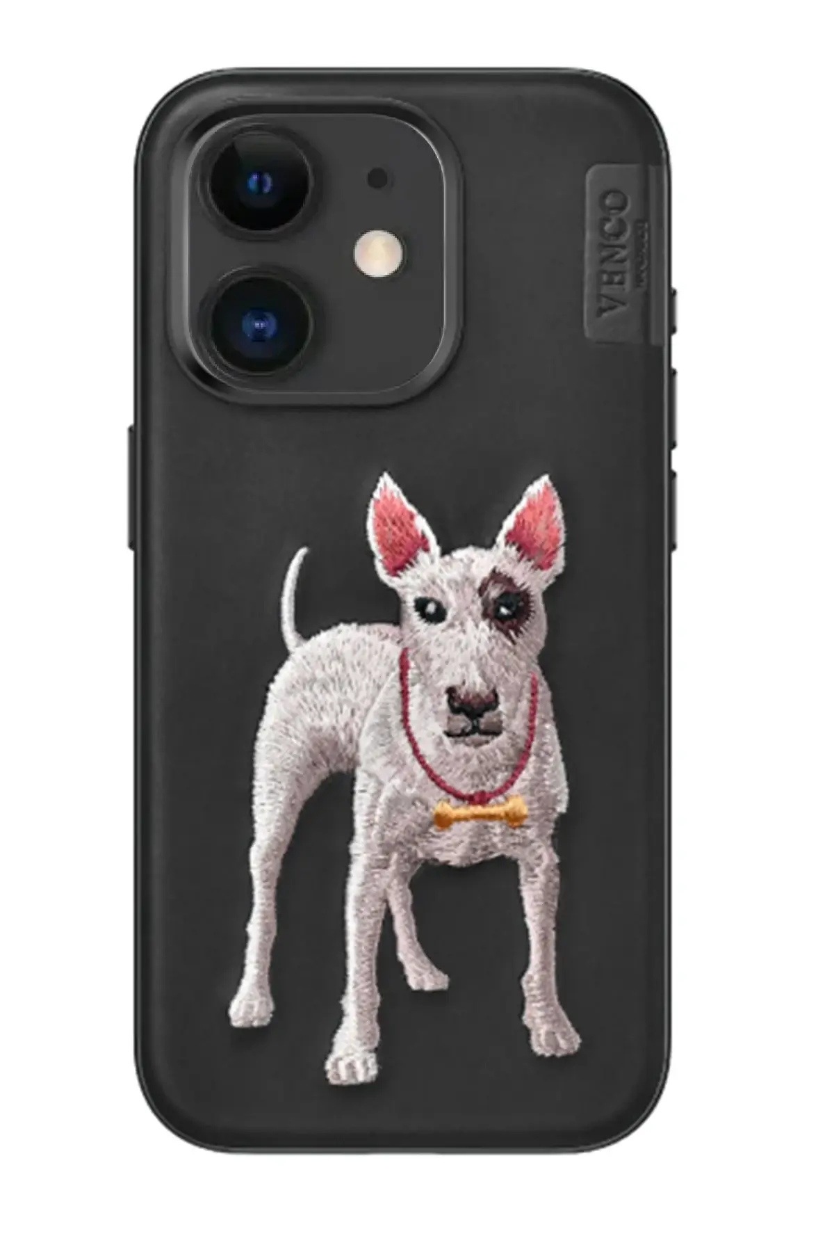 Venco iPhone 11 Perma Desenli Kapak - Siyah