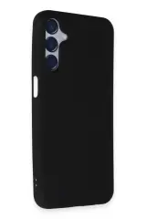 Newface Samsung Galaxy M15 Kılıf First Silikon - Siyah