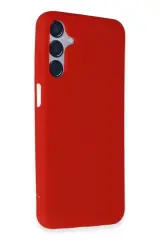 Newface Samsung Galaxy M15 Kılıf First Silikon - Kırmızı