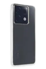 Newface Xiaomi Poco X6 Kılıf Lüx Şeffaf Silikon