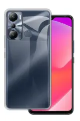 Newface İnfinix Hot 20i Kılıf Lüx Şeffaf Silikon