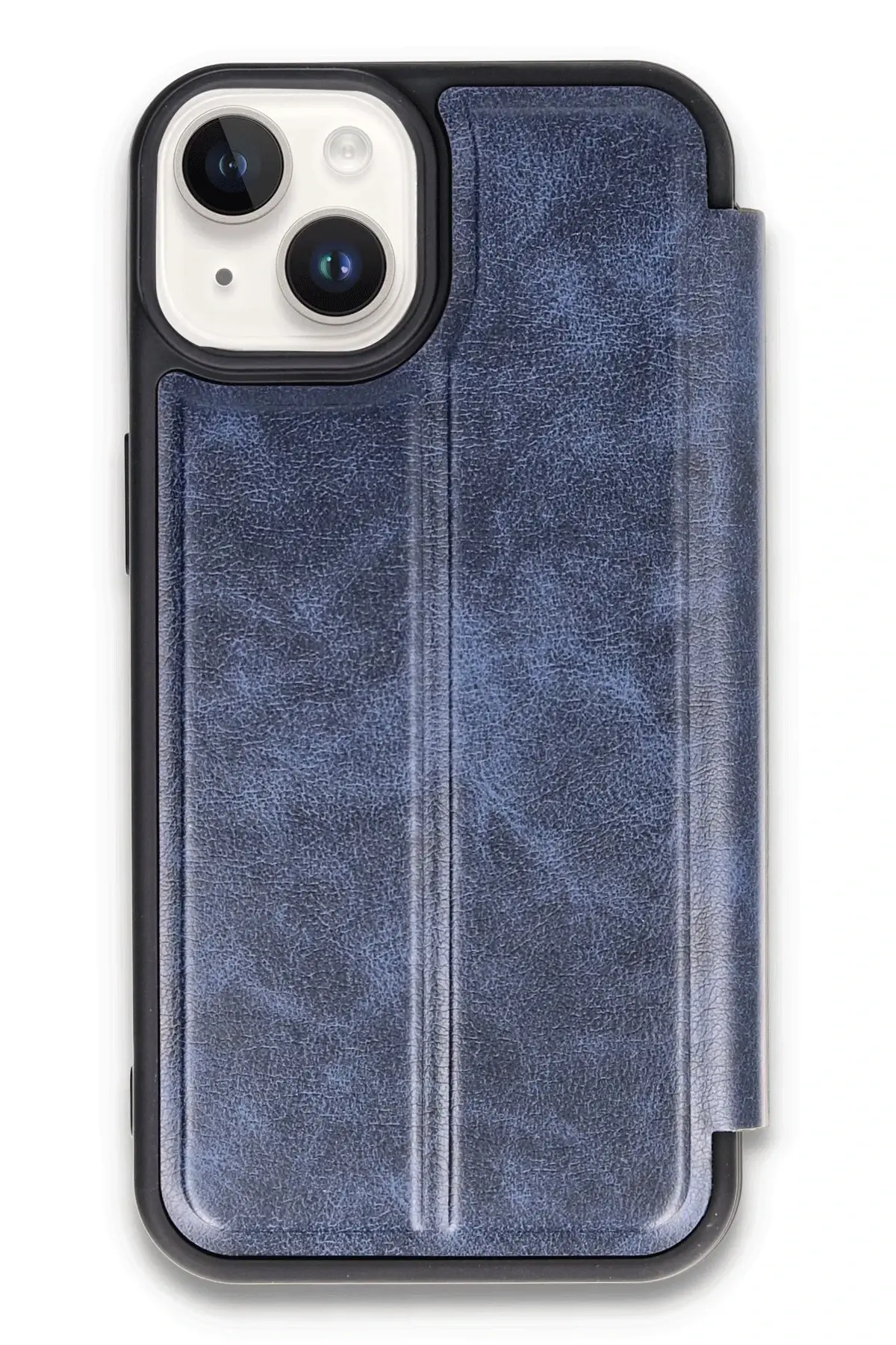 Newface iPhone 14 Kılıf Flip Cover - Lacivert